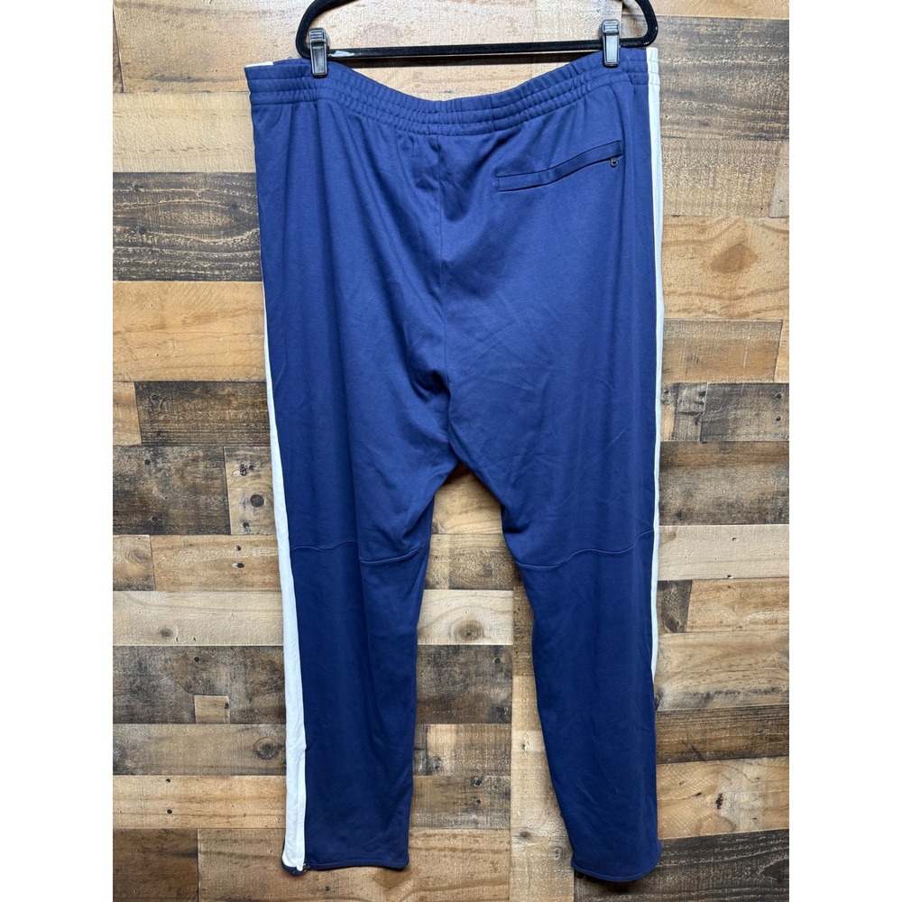 Polo Ralph Lauren Mens Navy Blue Interlock Track Pants Side Stripe 2XLT NEW - Picture 6 of 9